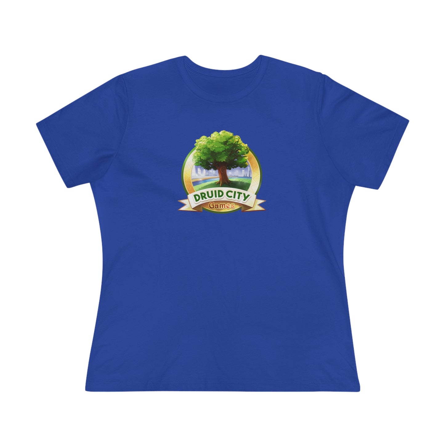Women's Premium Tee - Bella Relaxed Fit - Druid City Logo