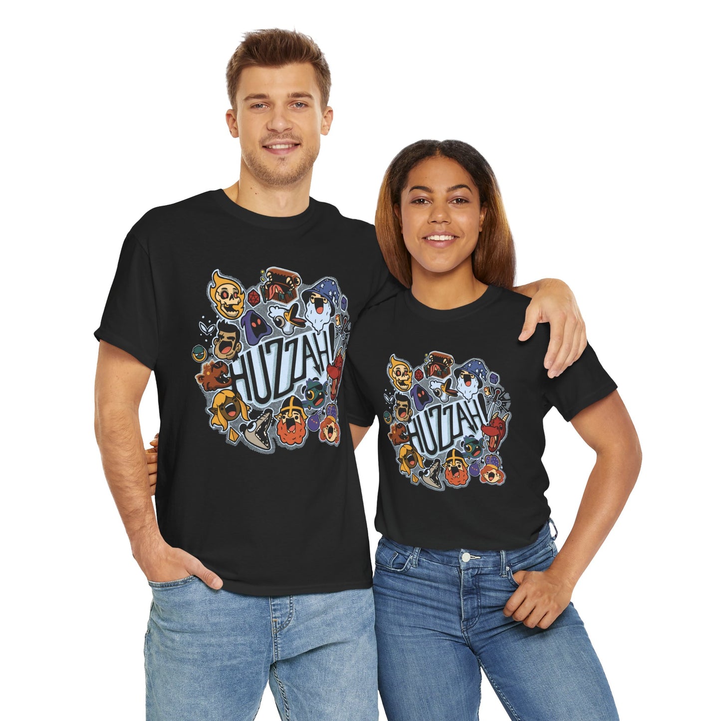 Huzzah! Graphic Tee - Unisex Cotton Tee