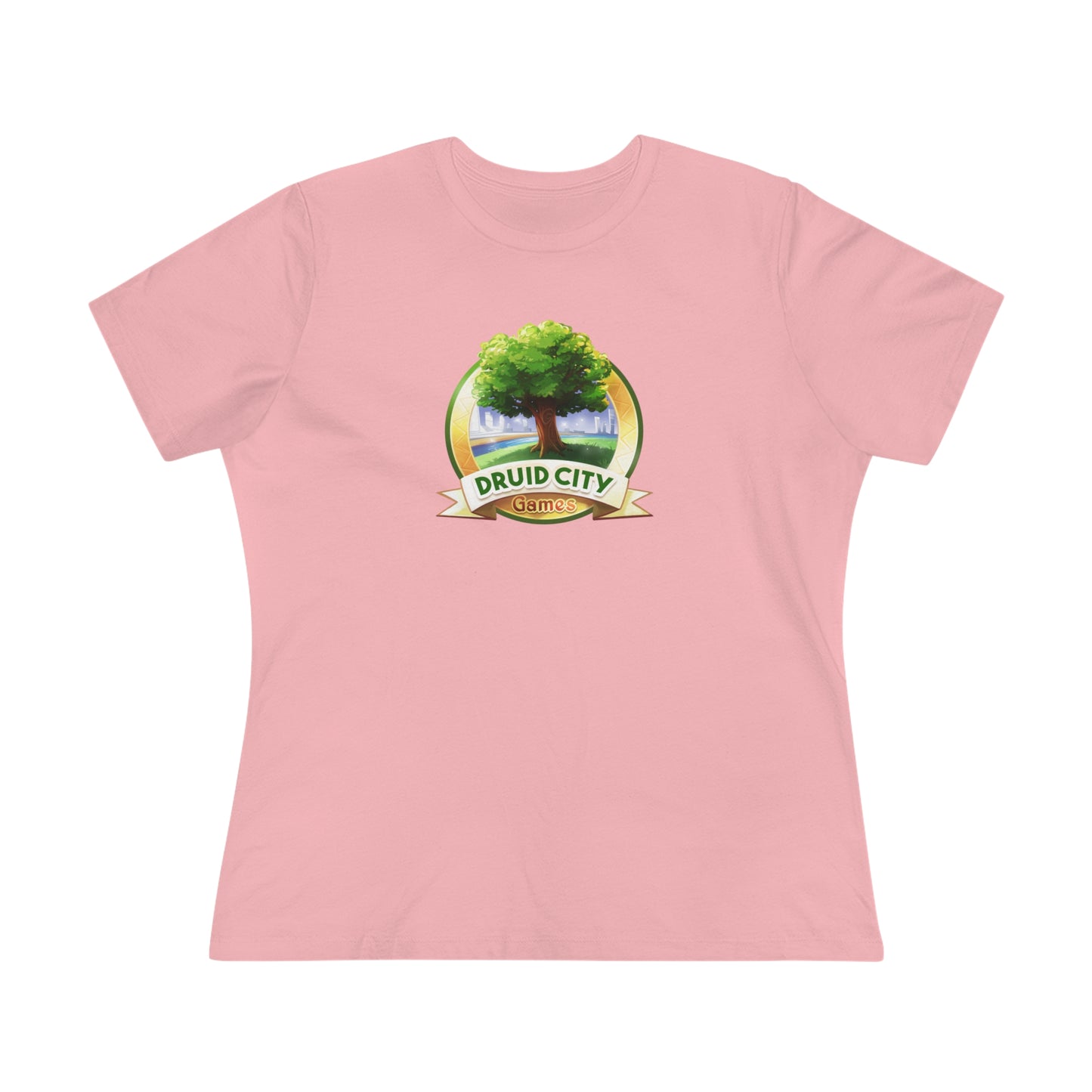 Women's Premium Tee - Bella Relaxed Fit - Druid City Logo