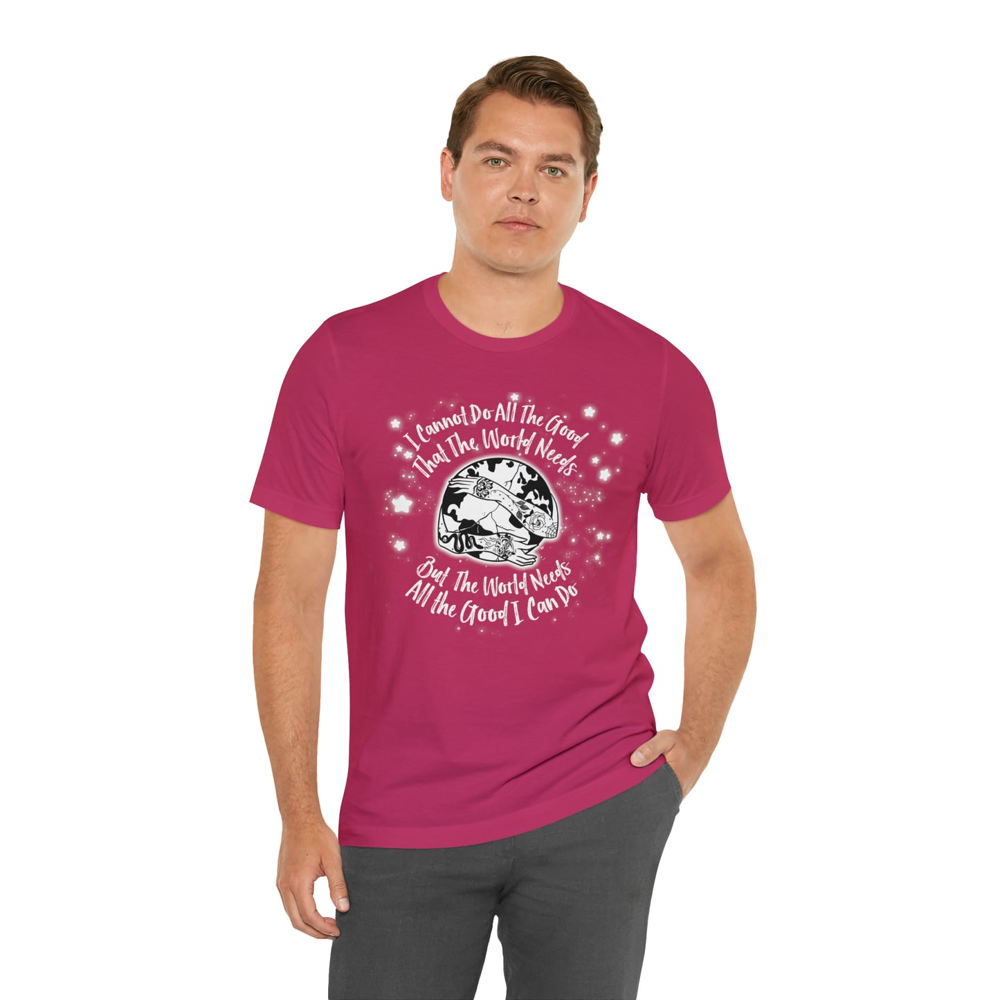 I cannot do all the good the world needs tshirt