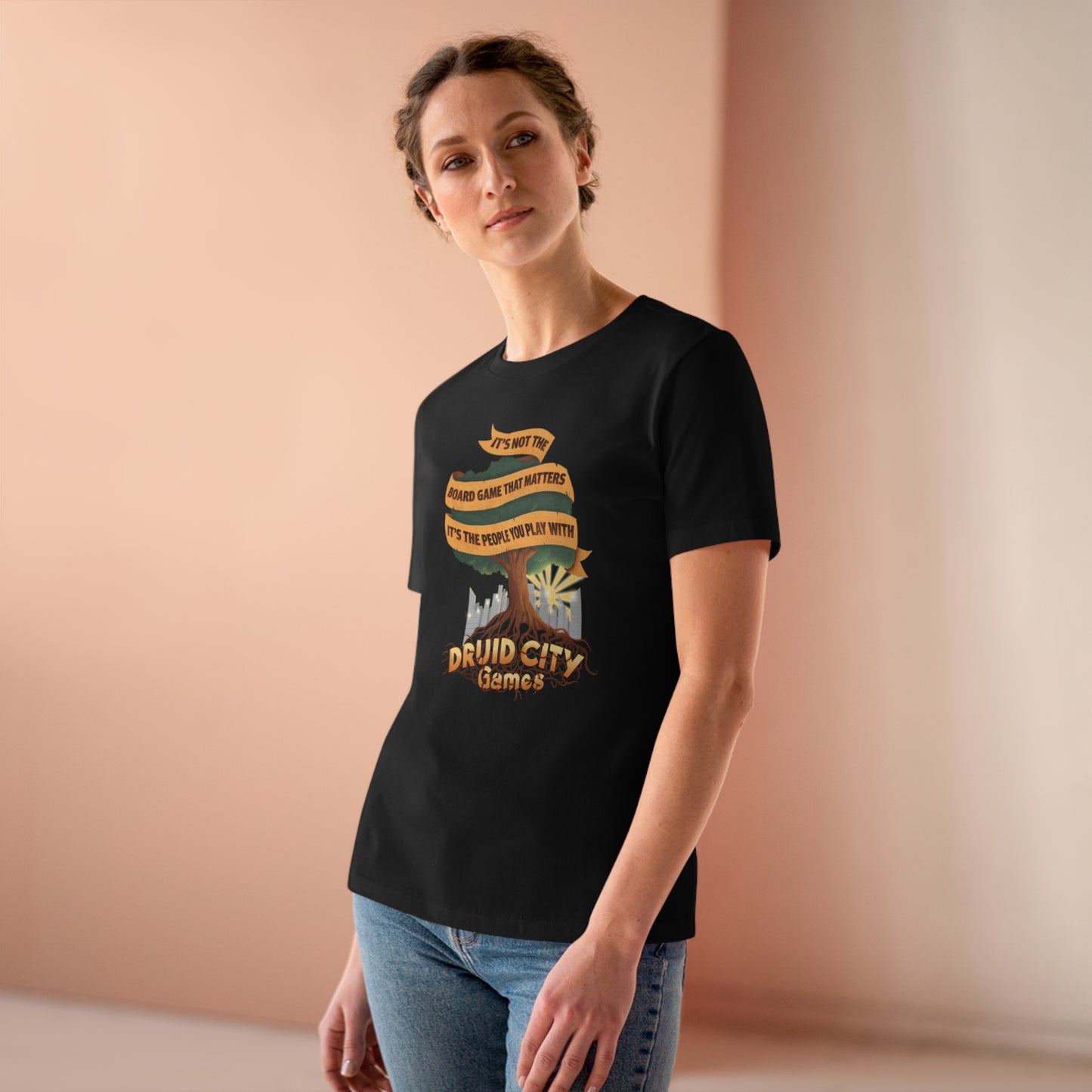 Women's Premium Tee - Bella Relaxed Fit - It's not the board game that matters