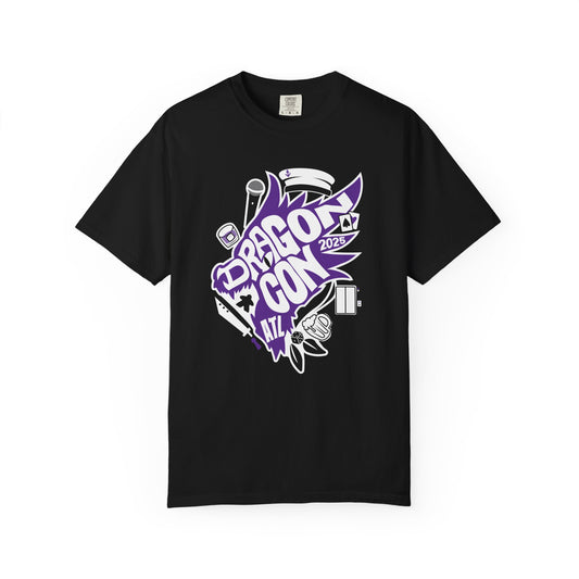 Dragon Con 2024 Unisex Garment-Dyed T-shirt, Geek Wear, Convention Attire, Festival Shirt, Casual Streetwear