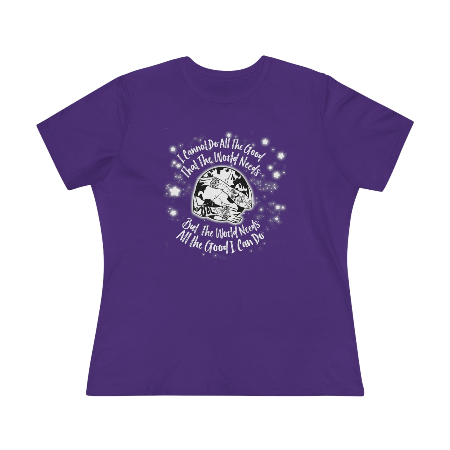 Women's Premium Tee - Bella Relaxed Fit - All the Good the World Needs