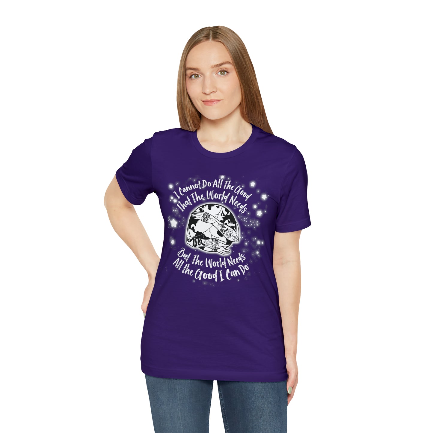 I cannot do all the good the world needs tshirt
