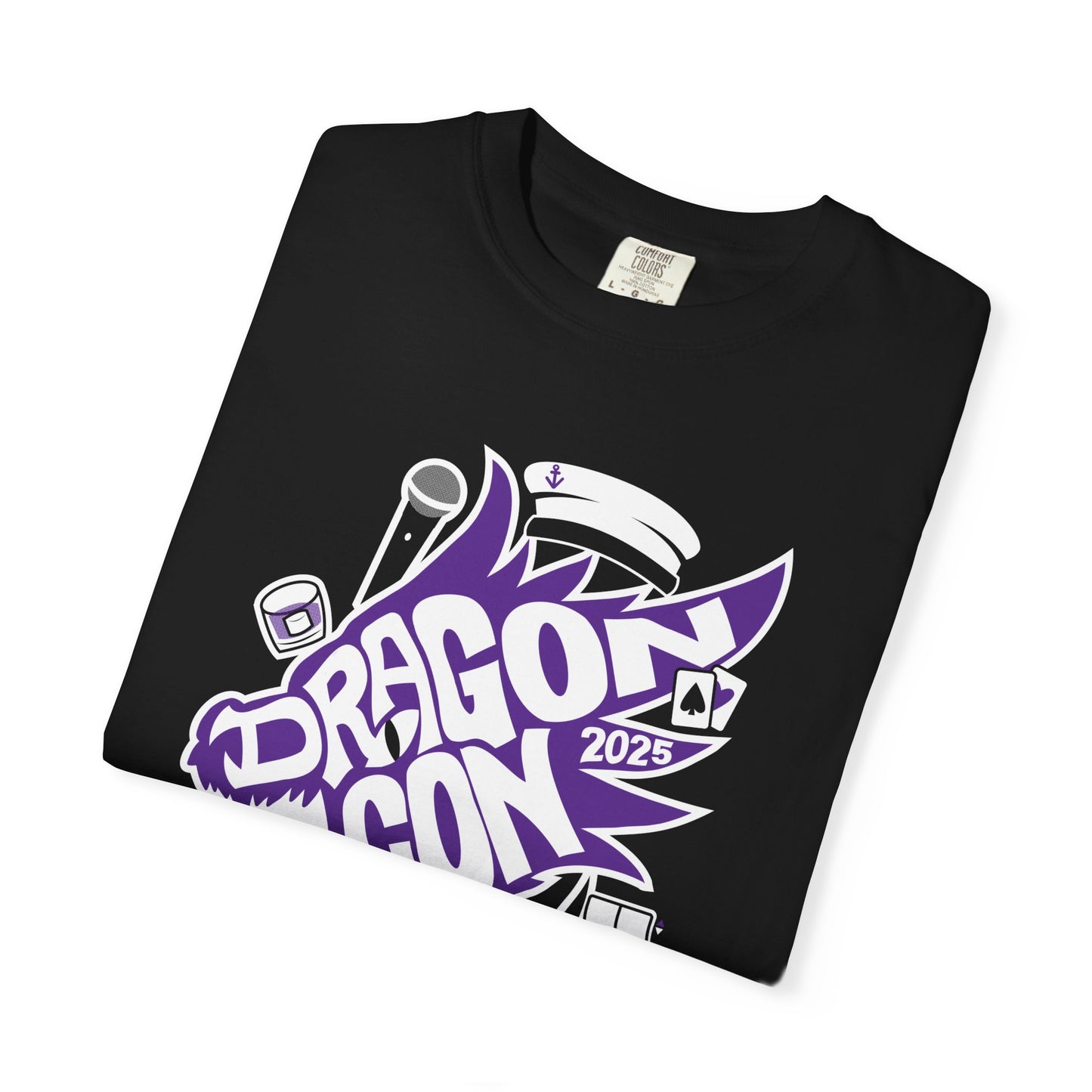 Dragon Con 2024 Unisex Garment-Dyed T-shirt, Geek Wear, Convention Attire, Festival Shirt, Casual Streetwear