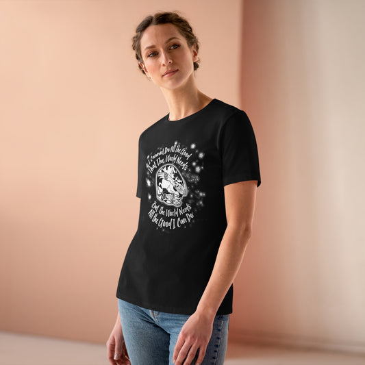 Women's Premium Tee - Bella Relaxed Fit - All the Good the World Needs