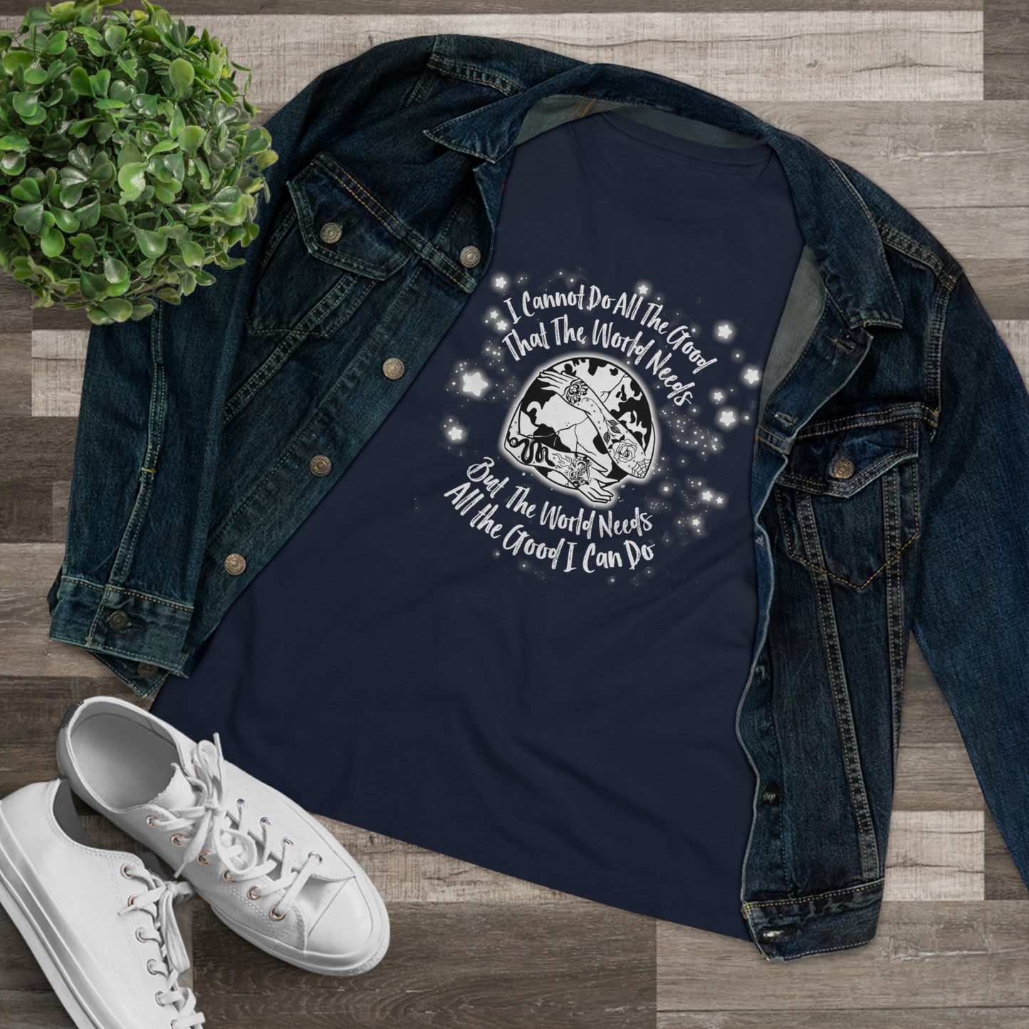 Women's Premium Tee - Bella Relaxed Fit - All the Good the World Needs