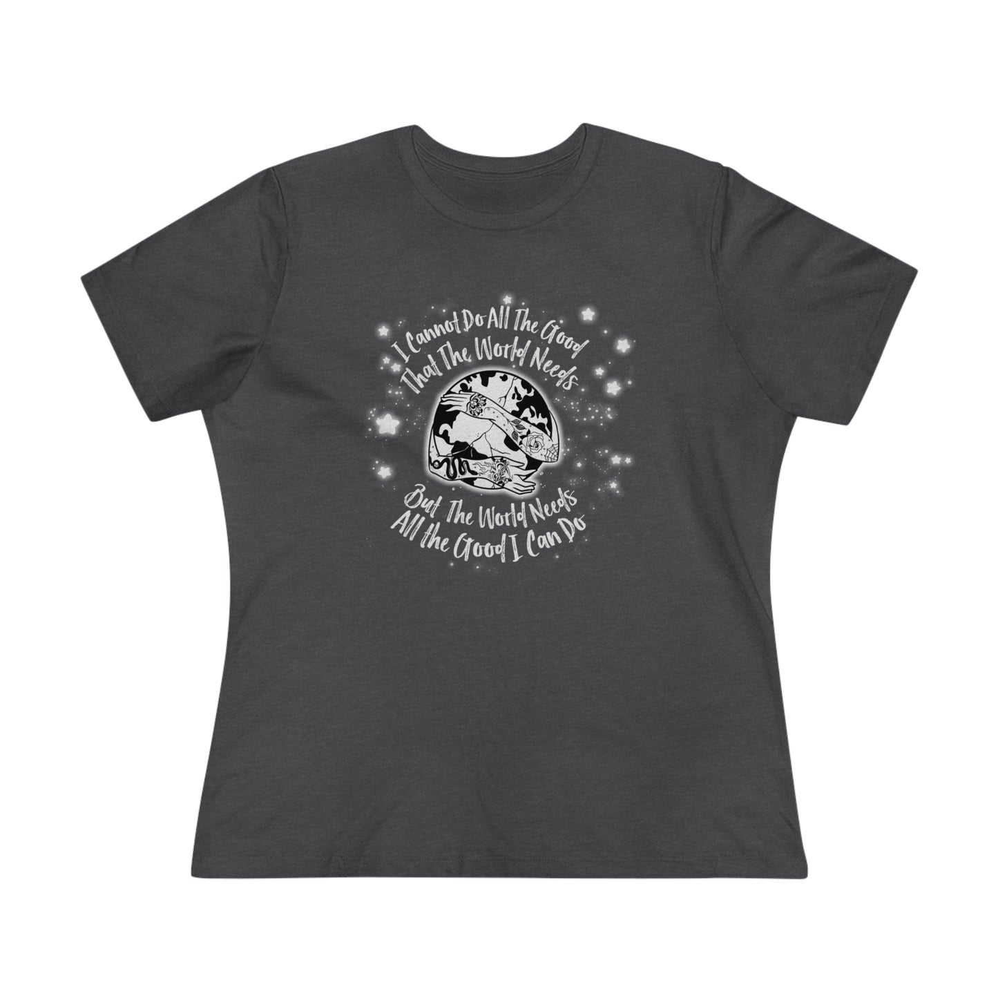 Women's Premium Tee - Bella Relaxed Fit - All the Good the World Needs