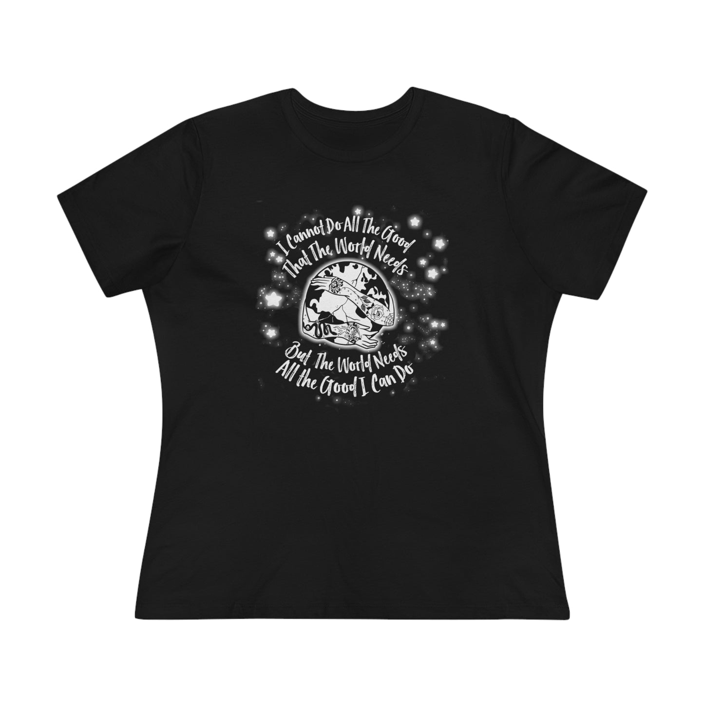 Women's Premium Tee - Bella Relaxed Fit - All the Good the World Needs