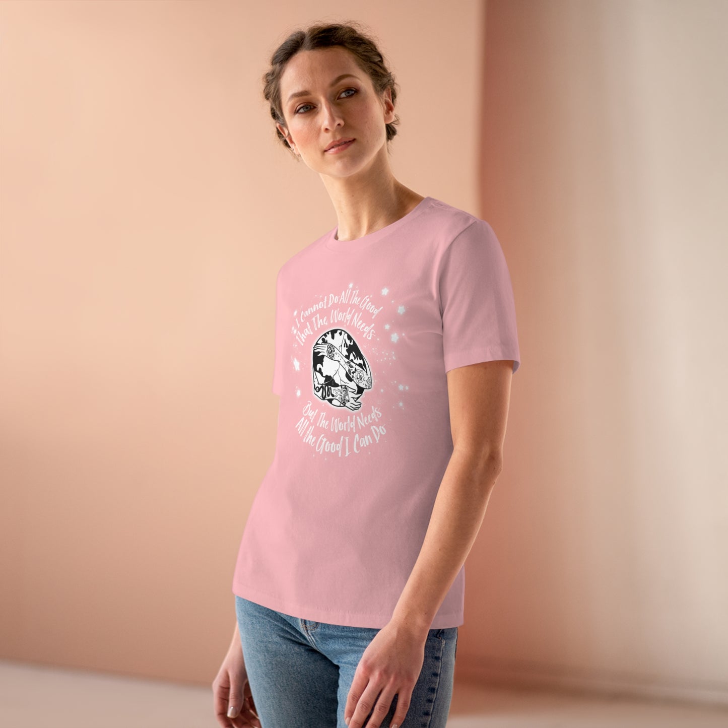 Women's Premium Tee - Bella Relaxed Fit - All the Good the World Needs