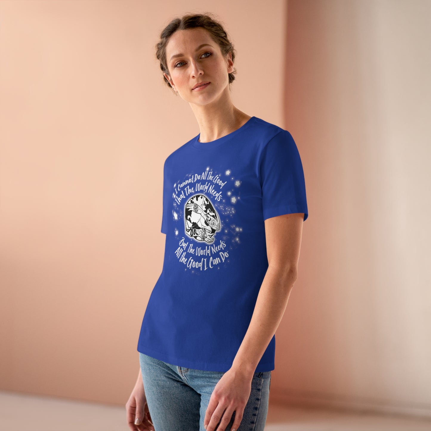 Women's Premium Tee - Bella Relaxed Fit - All the Good the World Needs