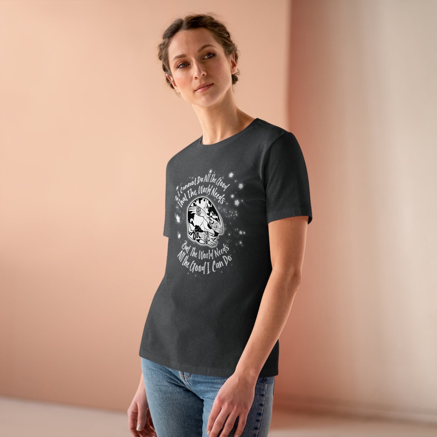 Women's Premium Tee - Bella Relaxed Fit - All the Good the World Needs