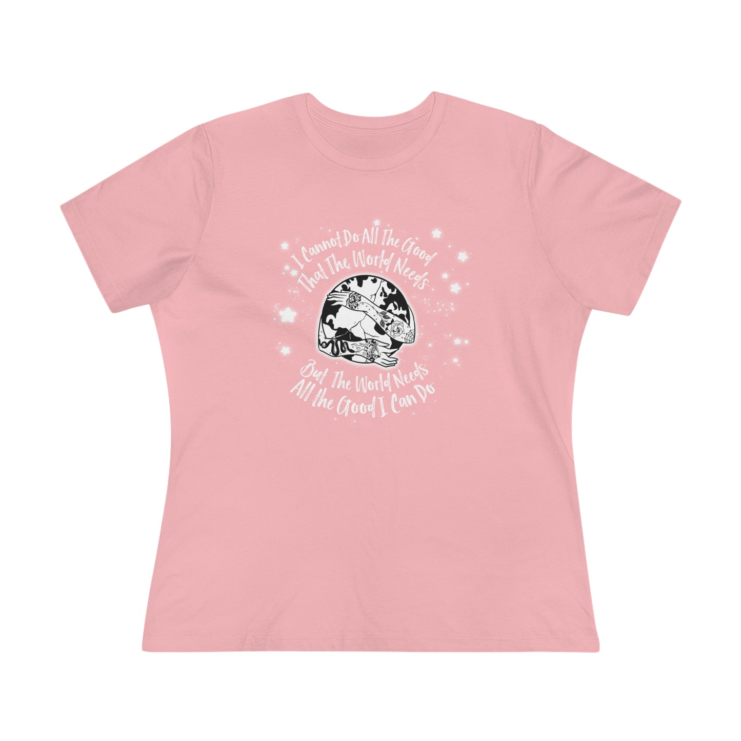 Women's Premium Tee - Bella Relaxed Fit - All the Good the World Needs
