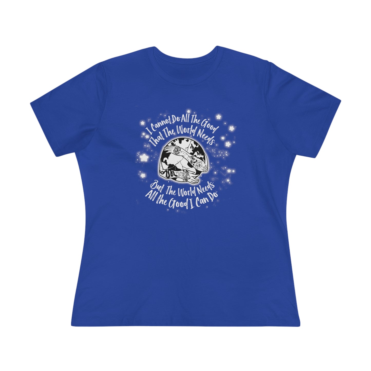 Women's Premium Tee - Bella Relaxed Fit - All the Good the World Needs