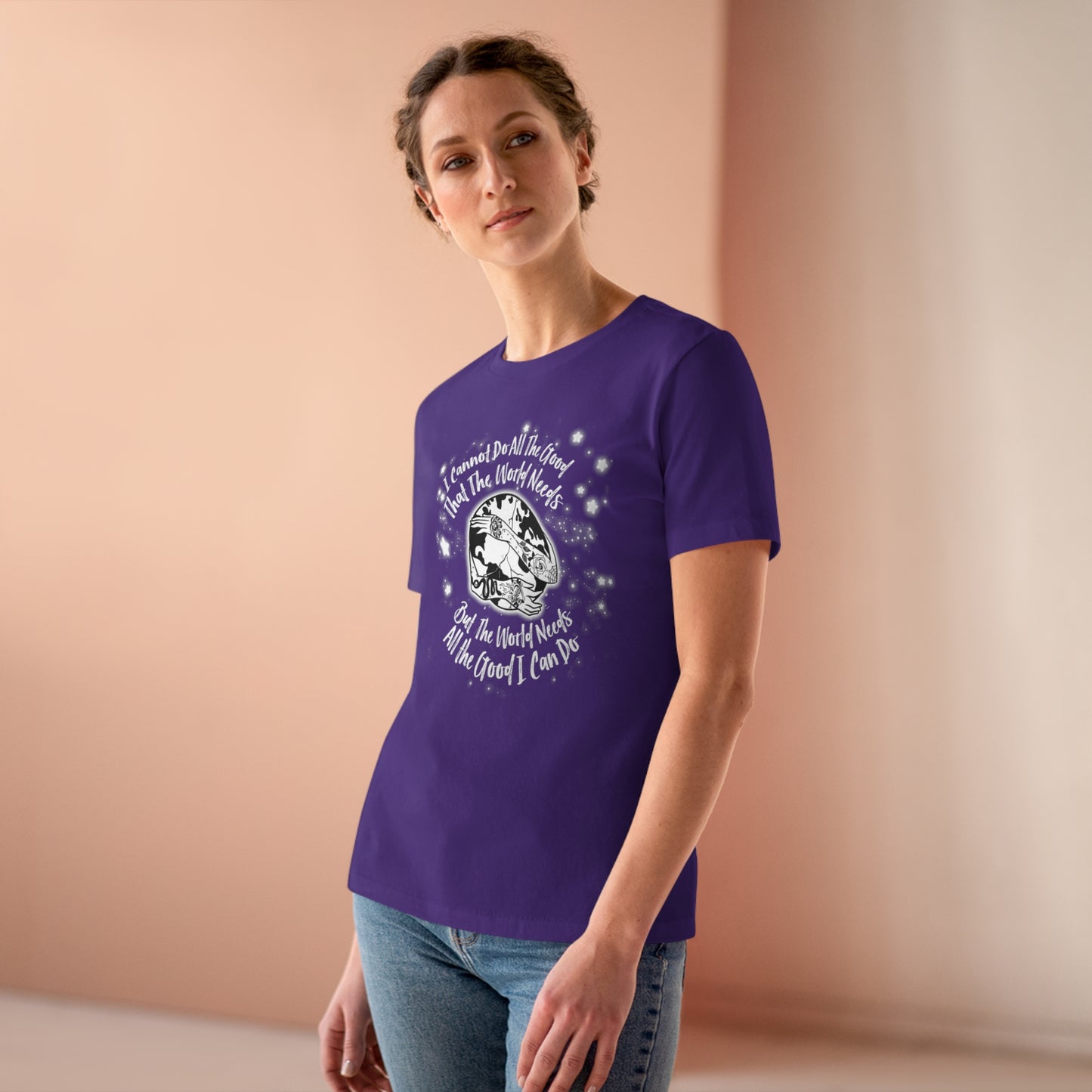 Women's Premium Tee - Bella Relaxed Fit - All the Good the World Needs