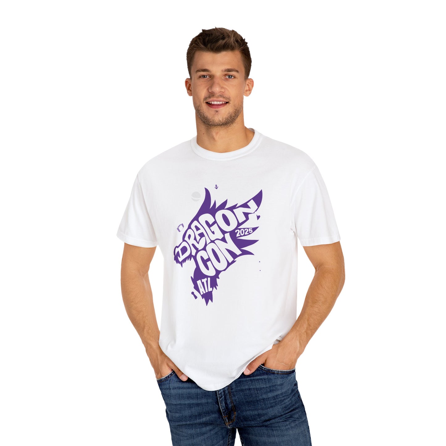 Dragon Con 2024 Unisex Garment-Dyed T-shirt, Geek Wear, Convention Attire, Festival Shirt, Casual Streetwear