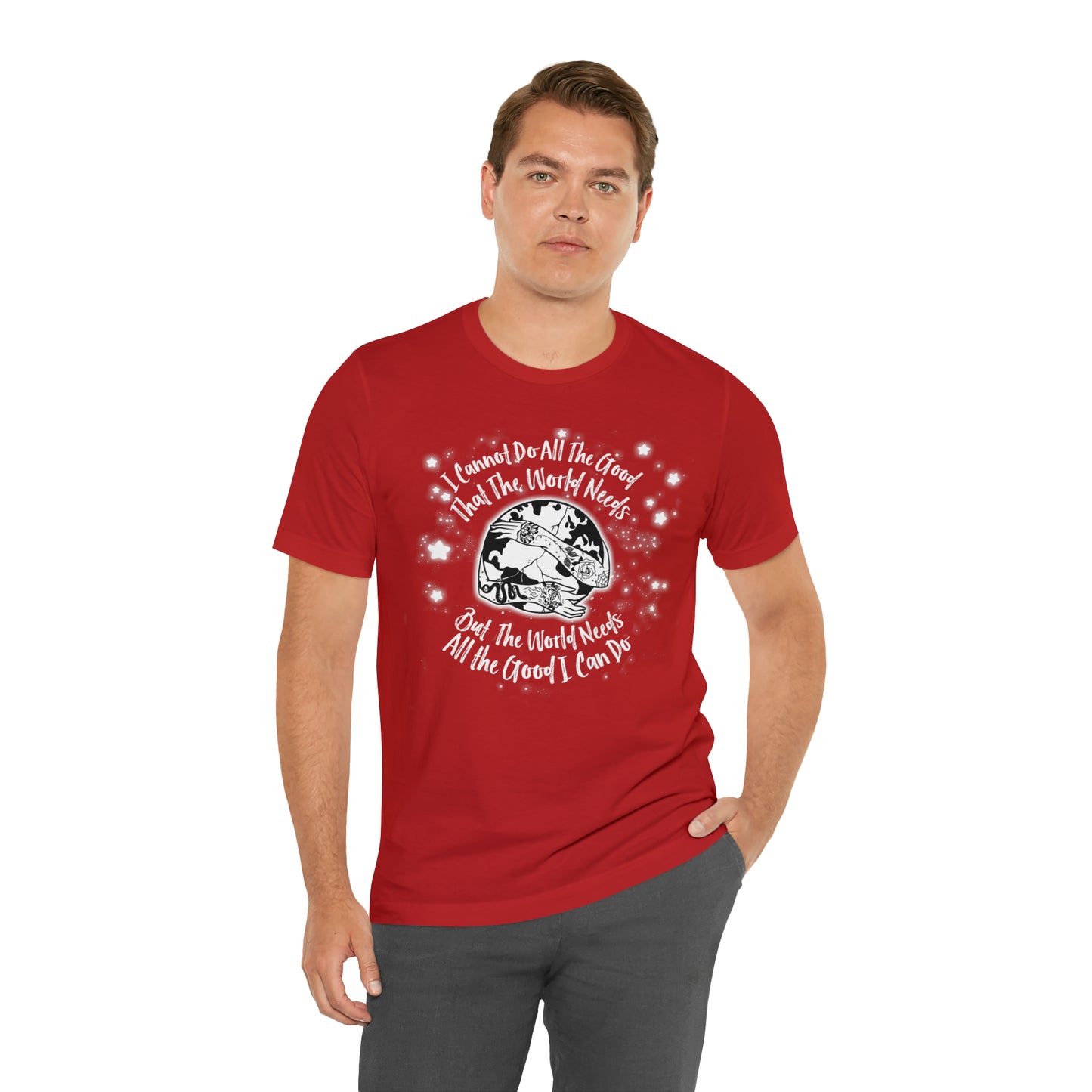 I cannot do all the good the world needs tshirt