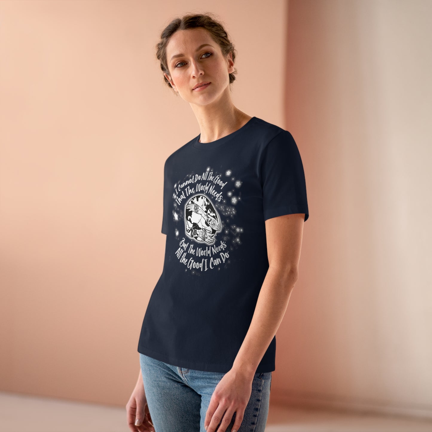 Women's Premium Tee - Bella Relaxed Fit - All the Good the World Needs