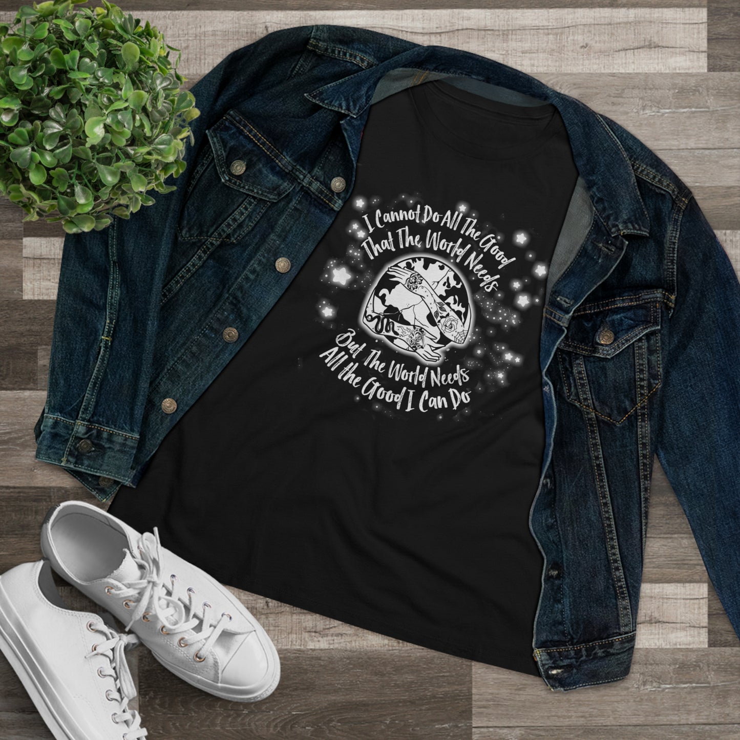 Women's Premium Tee - Bella Relaxed Fit - All the Good the World Needs