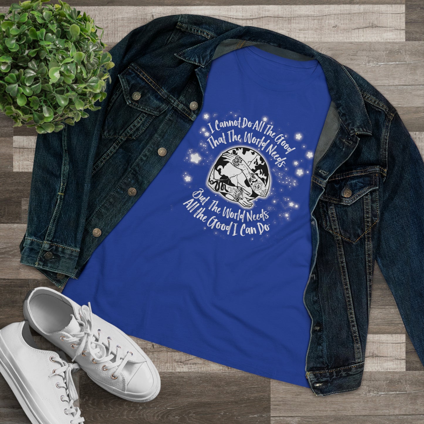 Women's Premium Tee - Bella Relaxed Fit - All the Good the World Needs