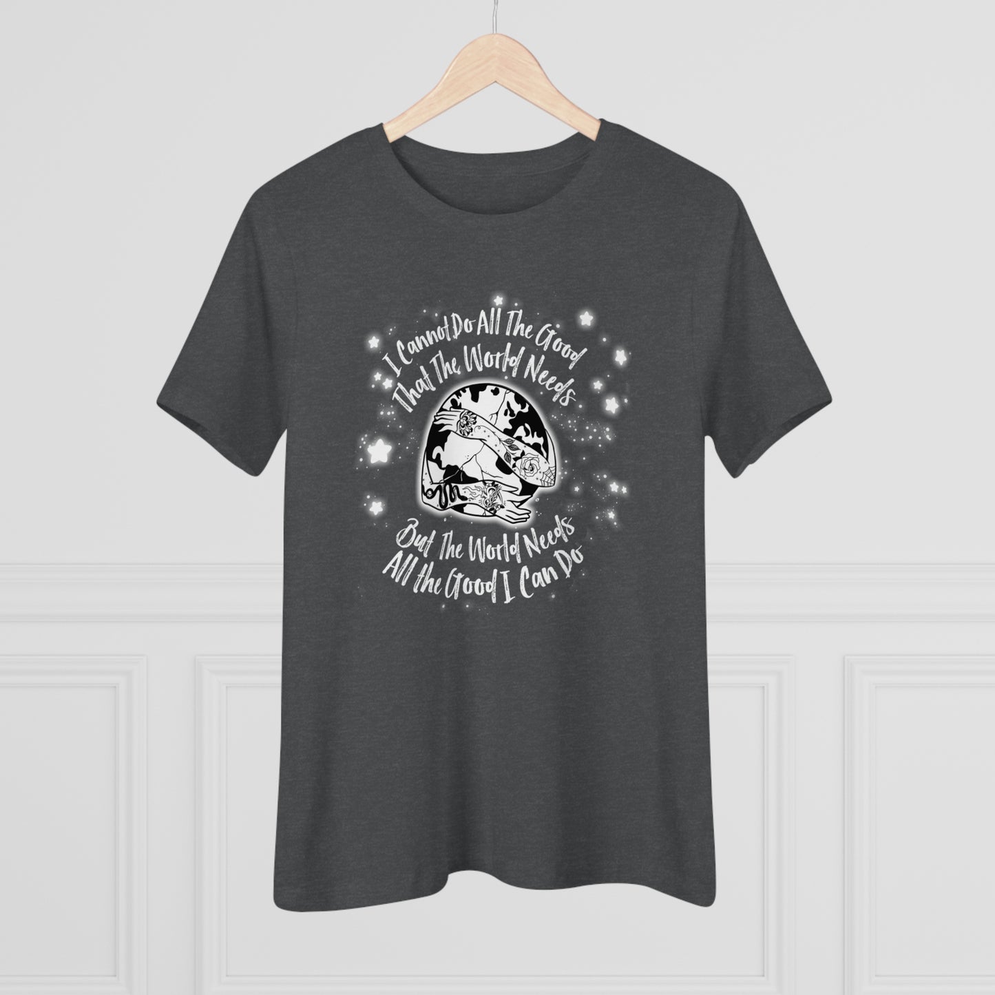 Women's Premium Tee - Bella Relaxed Fit - All the Good the World Needs