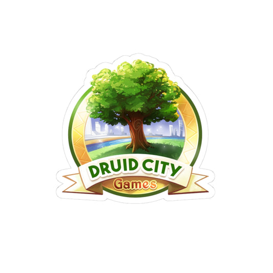Druid City Games Kiss-Cut Stickers