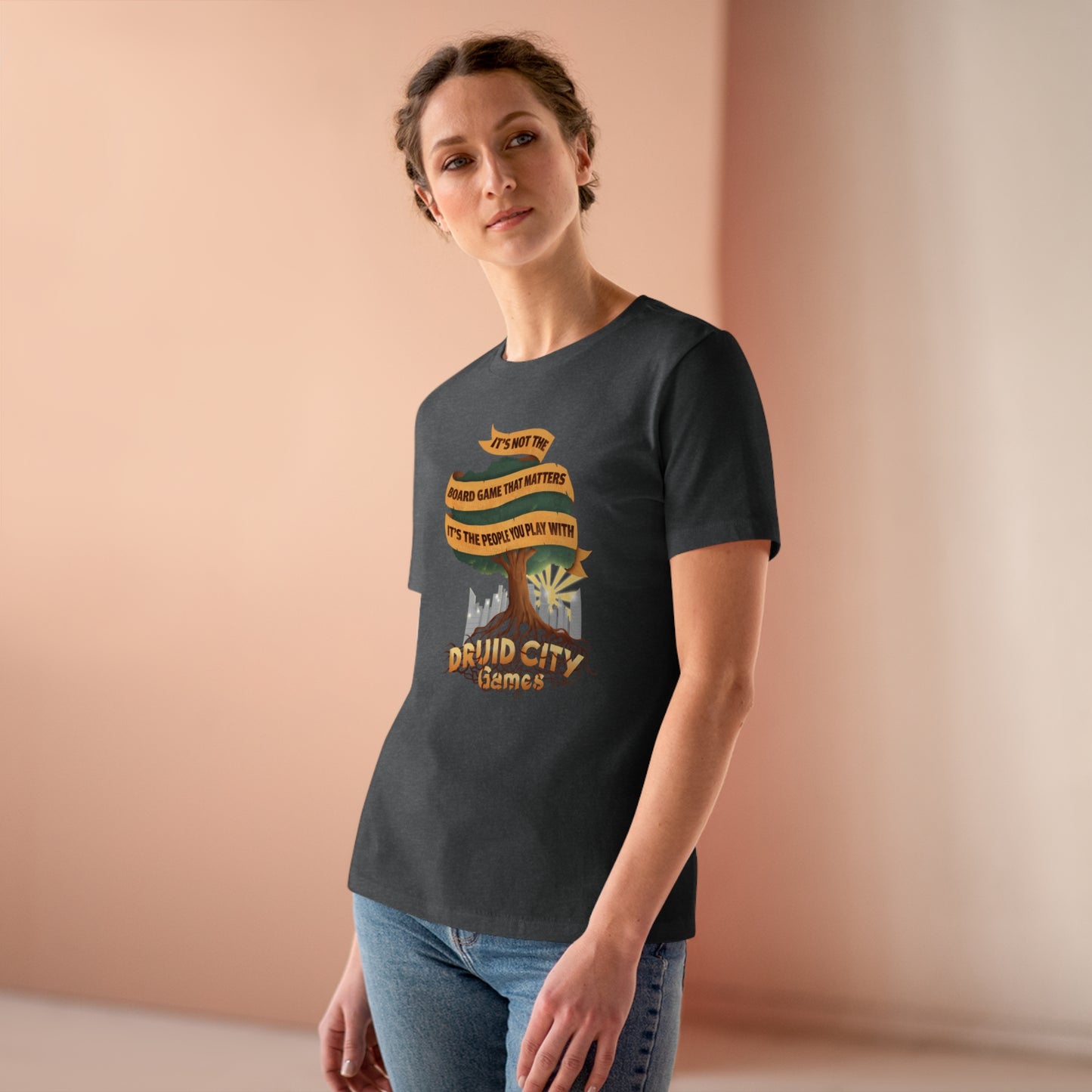 Women's Premium Tee - Bella Relaxed Fit - It's not the board game that matters