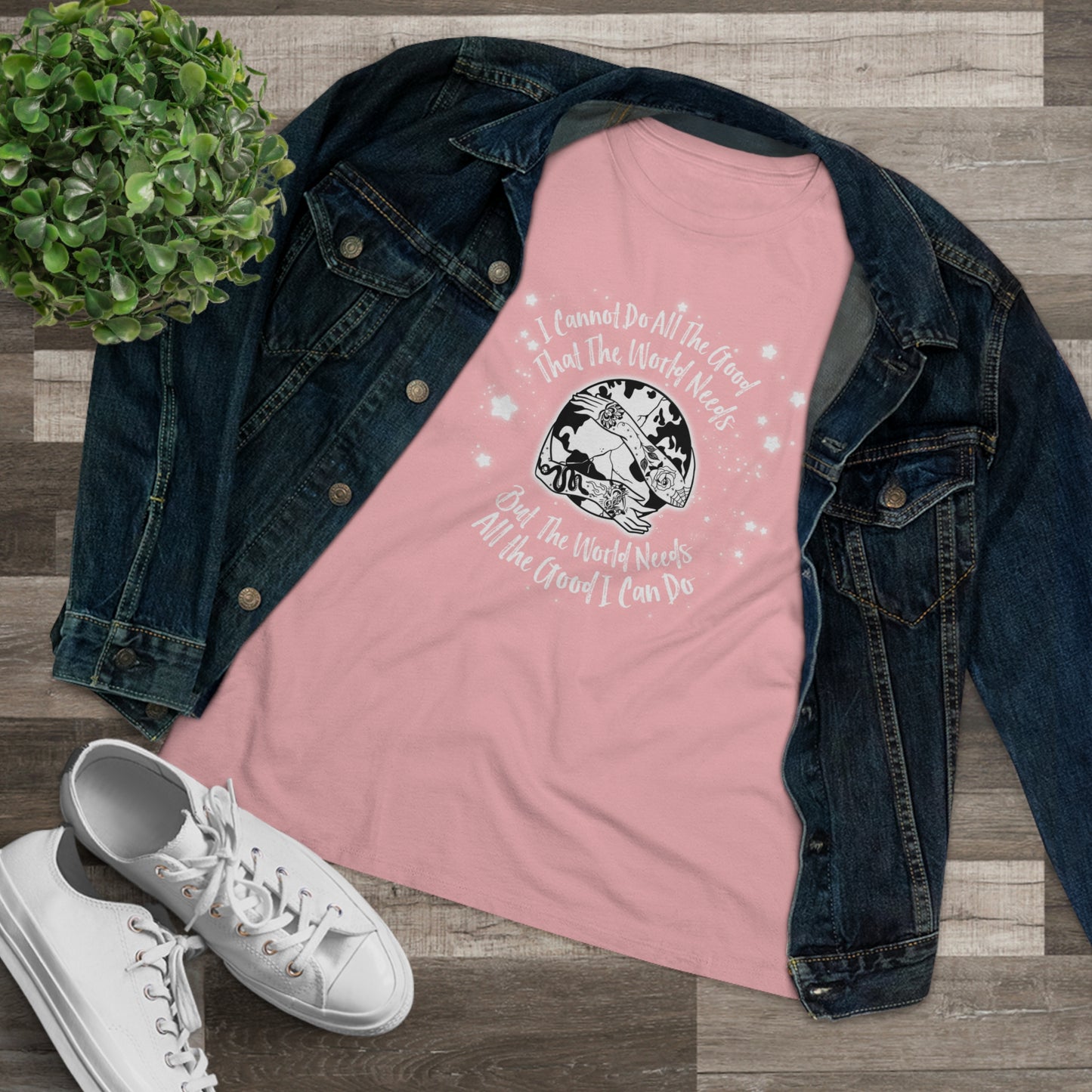 Women's Premium Tee - Bella Relaxed Fit - All the Good the World Needs